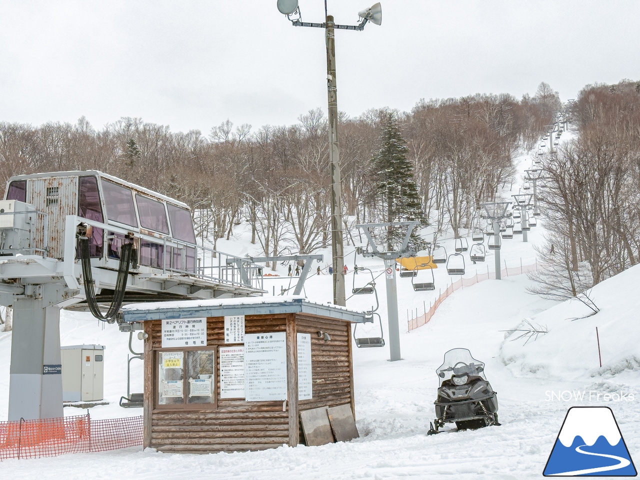 暑寒別岳スキー場｜今季のゲレンデ営業は、3月8日まで。最後の週末にもかかわらず、この残雪量は流石の暑寒別岳(^^)/